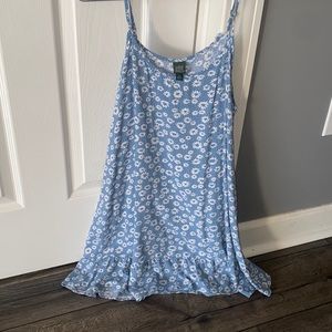 Target, Blue and White Floral Dress, Size M